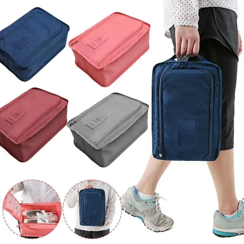 Duffel Bags schoenen opbergtas kast organisator reis toilethal cosmetische make -up zakje case functie draagbaar