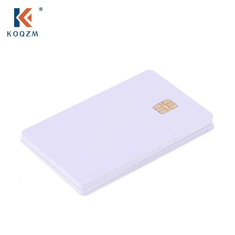 10PCS Smart IC Cards SLE 4442 Chip Blank PVC ISO7816Outros componentes eletrônicos