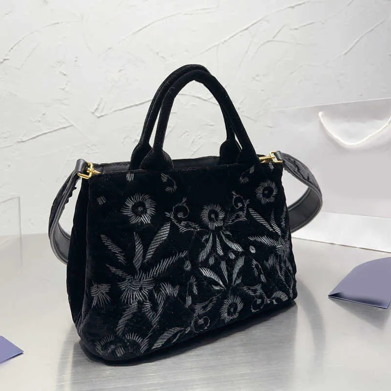 Borsa Prades borse da donna borse firmate borse di lusso Velou tote bages Moda Jacquard spalla elegante borsa a tracolla Shopping