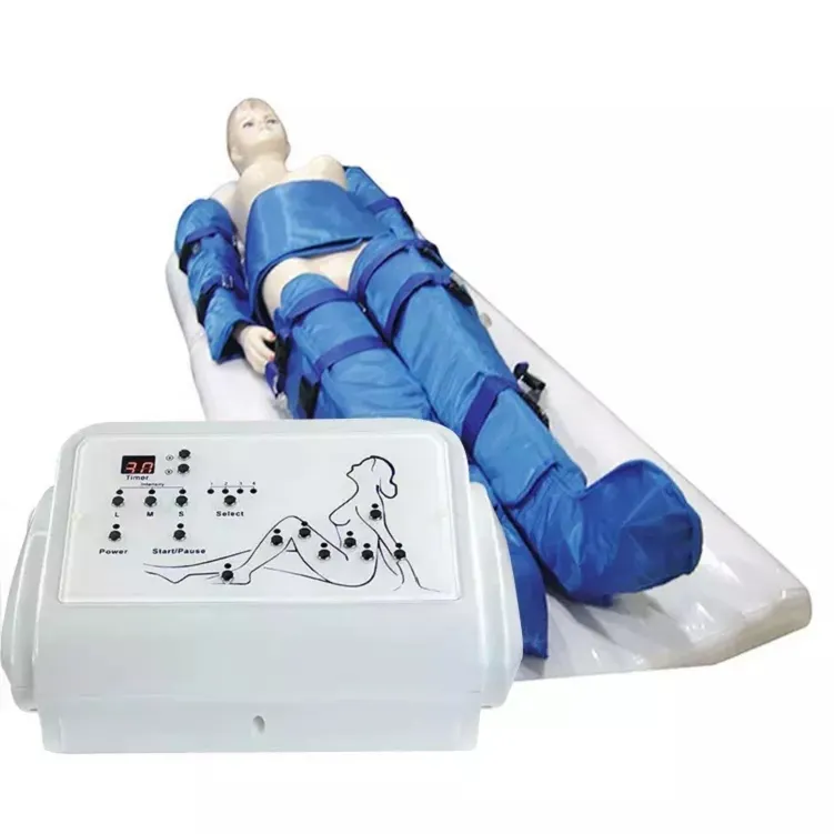 Professionell pressoterapi Lymfatisk dräneringsmassage Presoterapia Pressoterapimaskin