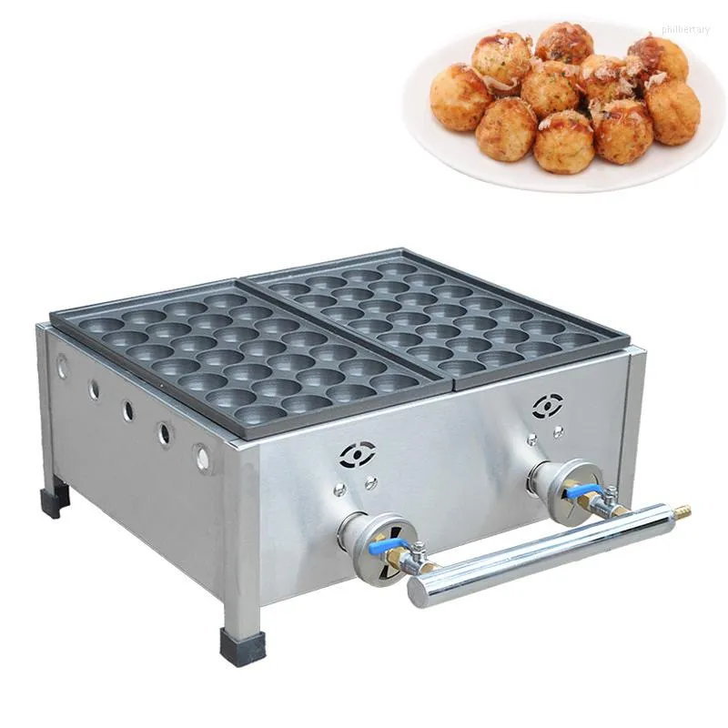 パンメーカーJamielin Gas Takoyaki Fish Furnace LPG Bakudanyaki Octopus Balls Machine Baker