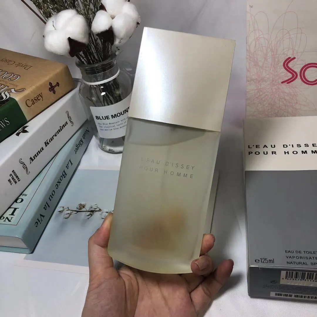 Dissey 향수 125ml 남자 향기 부어 Homme 4.2oz eau de toilette 긴 냄새 EDT 남자 Parfum Cologne Spray 고품질 빠른 배달