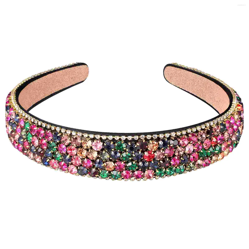 Bandanas 1 pc Décoratif Strass Coiffe Exquise Cheveux Cerceaux Bande Pour Dames Filles