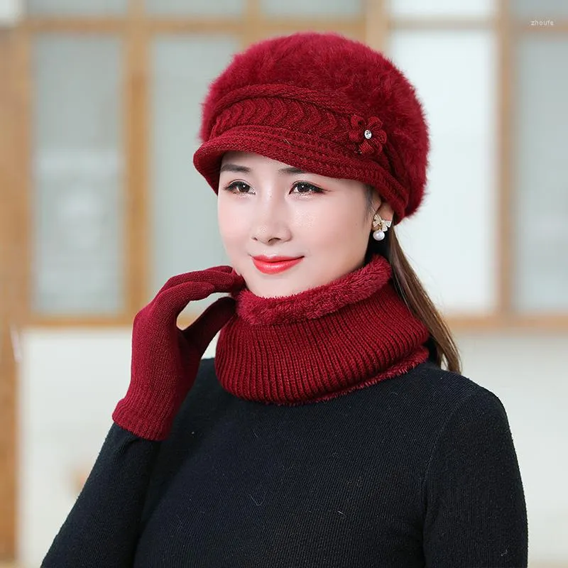 Womens fur lined hats deals