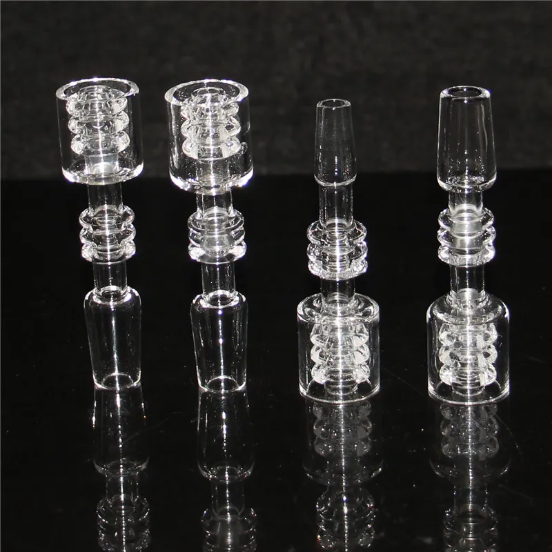 Narguilés Diamant Noeud Bord Biseauté Quartz Enail Banger 10mm 14mm 18mm Mâle Femelle E Nail Banger Pour Bongs En Verre