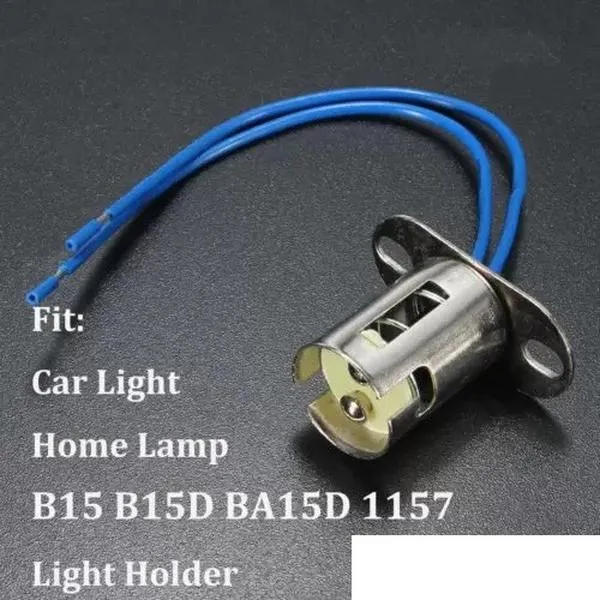 1157 B15B15D BA15D Base LED Lampadina Portalampada Cavo Adattatore Presa Convertitore Con Filo Per Lampada LED Lampadina