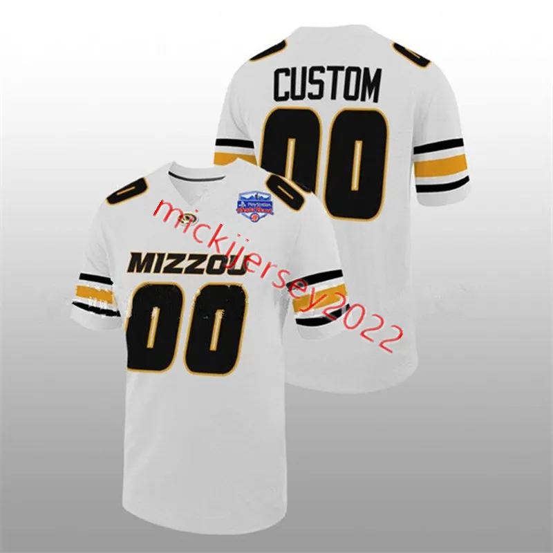Mizzou football hotsell jersey custom