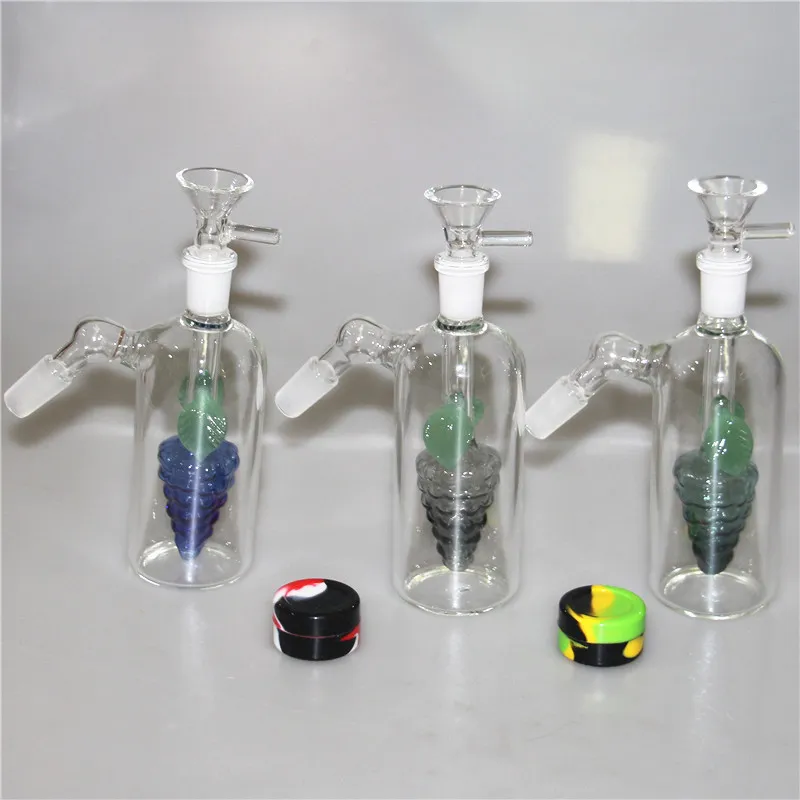 Hookahs Catcher Glass Ashcatcher z kwarcową miską do palenia z ciąży dla bongsów 14 mm