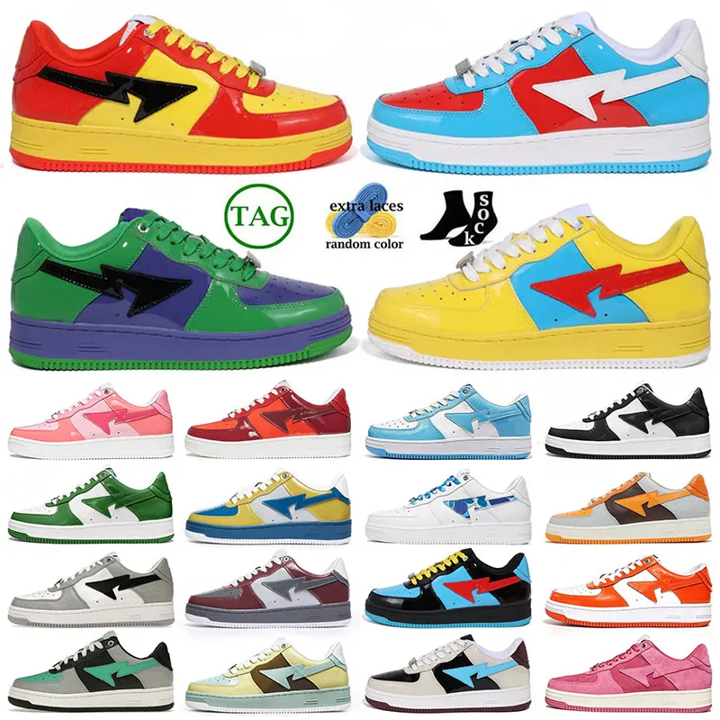 Marvel Comics Bapes Shoes Bapestas Shoe Mens Womens Runners Bapestar  Running Sneakers Bapesta Bape Sta JJJJound Black Pink Iron Captain Giant  Widow Green Beige Trainers Outdoor Du 6,6 € | DHgate