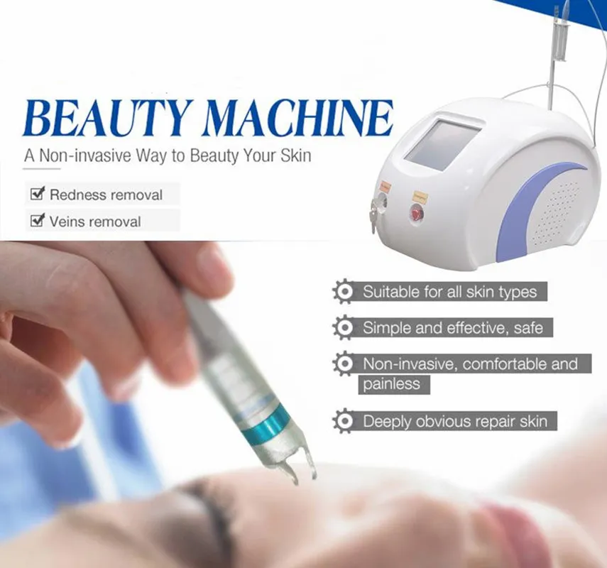980 nm Diodenlaser-Schönheitsartikel, Gefäßentfernungsmaschine, 980 Besenreiser-Behandlungs-Physiotherapie-Maschine