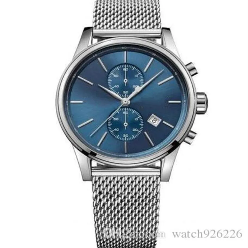 Jet Blue Men's Quartz Chronograph Watch With Analogue Design And ...