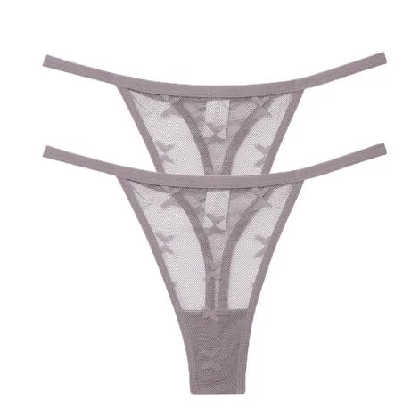 Yoga Outfits Mesh Transparent Thong Women Panties Underwear Women Seamless G  String Female Underpants Intimates Lingerie S XL From Luxurylady1, $1