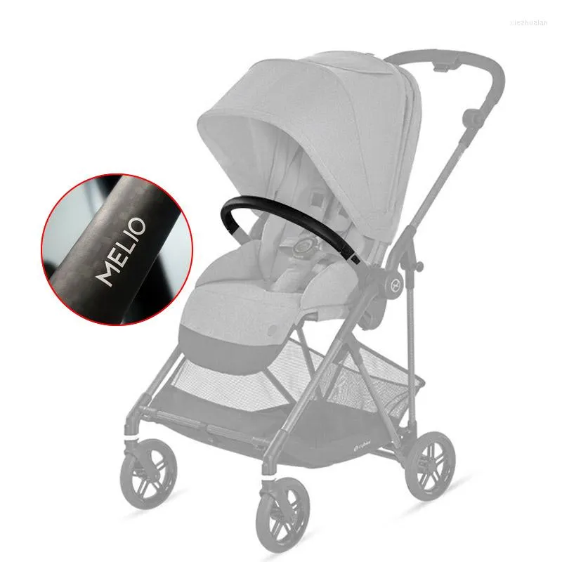 Pièces de poussette Compatible avec les accoudoirs de bébé Cybex Melio série carbone landau barre de sécurité chariot pare-chocs accessoires de main courante