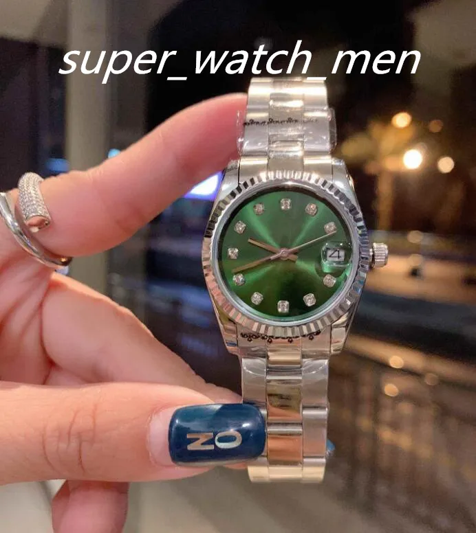 Fashion watch Women Watches 36mm 31mm Datejust Automatic Mechanical Movement Stainless Steel Men Wristwatches Woman Watch Diamond Dial Coupon Lady Wristwatch