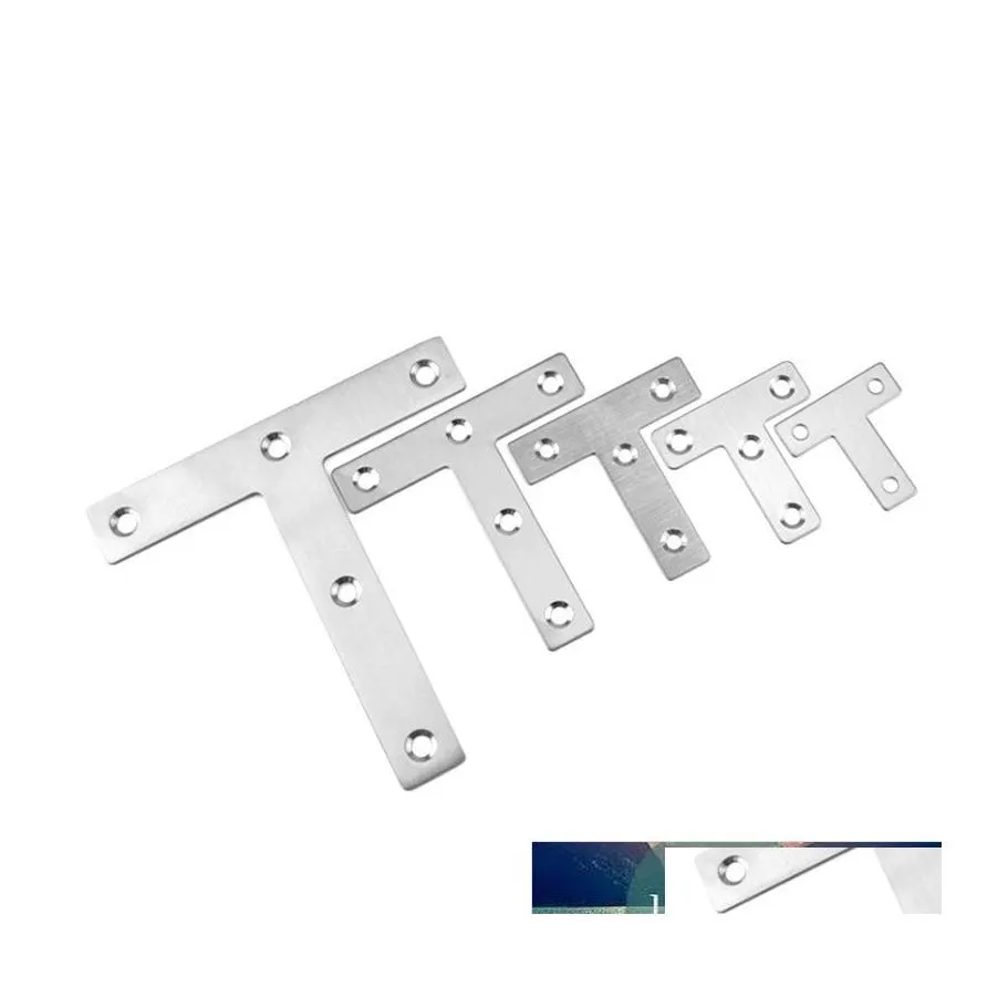 Other Door Hardware 1 Pc Stainless Steel Corner Cabinet Fixing Accessories Support Bracket Table Wardrobe Chair Bed Connector Furnit Otn6F