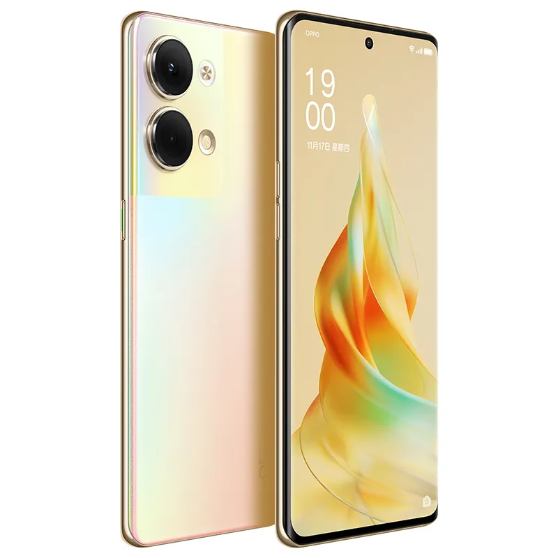 オリジナルOppo Reno 9 5G携帯電話スマート8GB 12GB RAM 256GB 512GB ROM SNAPDRAGON 778G 64.0MP NFC OTA ANDROID 6.7 "120Hz AMOLED FULL DISPLANIAN FINGRIPNID ID FACE携帯電話