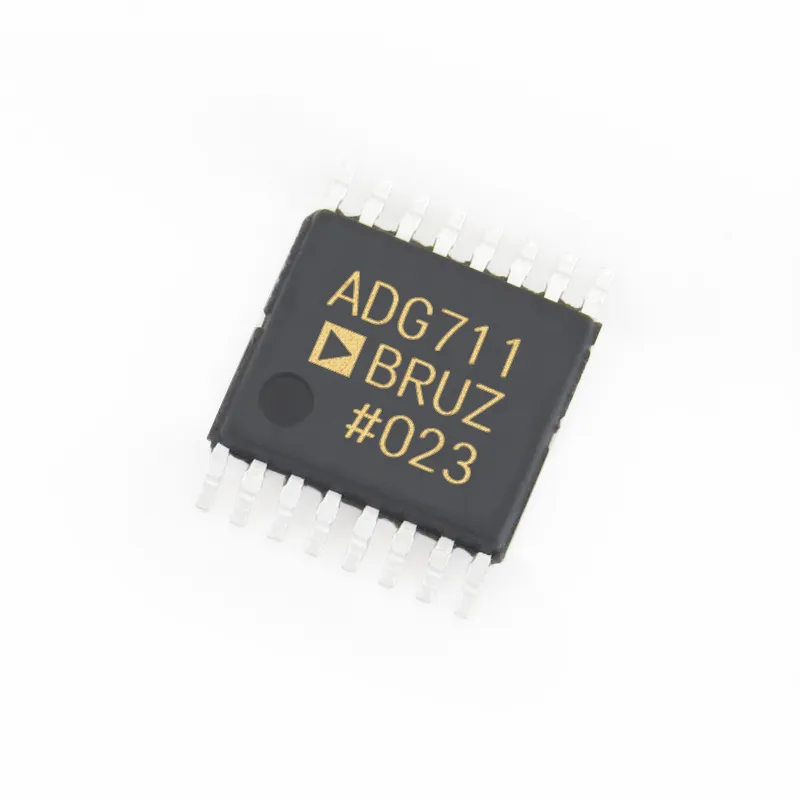 Novos circuitos integrados originais 8/duplo canal de 4 canais MUX IC ADG711BRUZ ADG711BRUZ-REEL ADG711BRUZ-RREEL7 IC Chip TSSOP-16 McU Microcontrolador