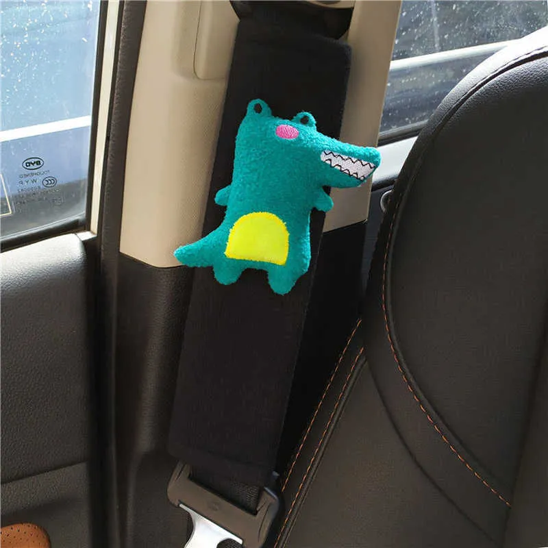 Car Styling Seat Belt Cover Shoulder Strap Harness Cushion Cartoon Cloud Car Seatbelt Shoulder Pad Protector Auto Neck Support