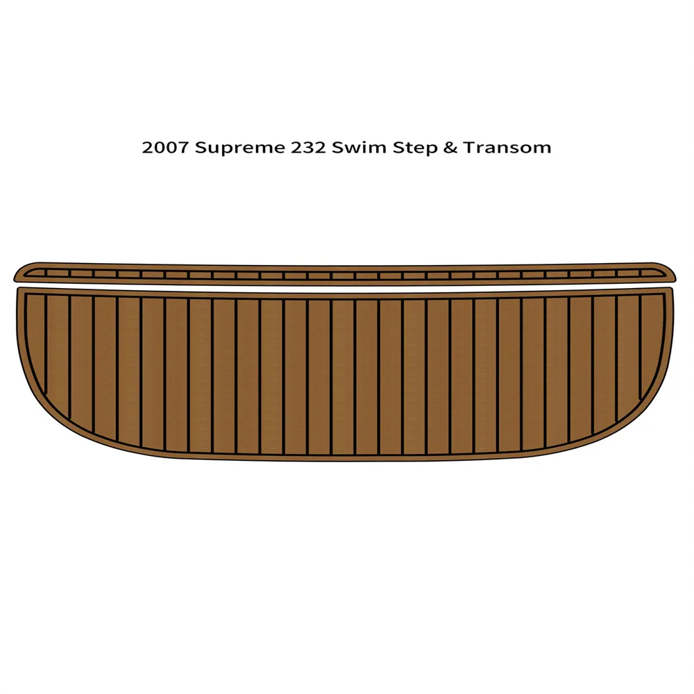 2007 Supreme 232 Swim Platform Step Pad Boat Eva Foam Faux Teak Deck Mat