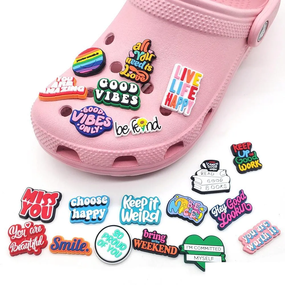 Customizable Croc Charms 5030 Words For Shoe For You Wall Art Decoration  Drop Delivery Available From Shoes_croccharms, $0.08