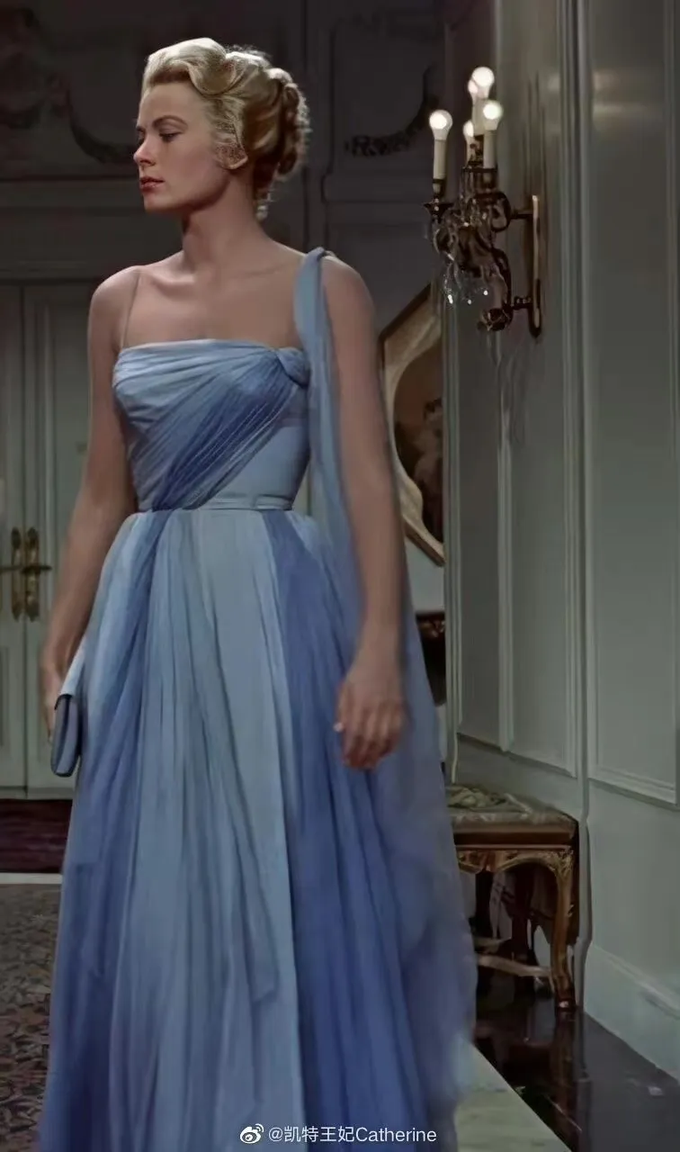 To catch a thief blue cheap dress