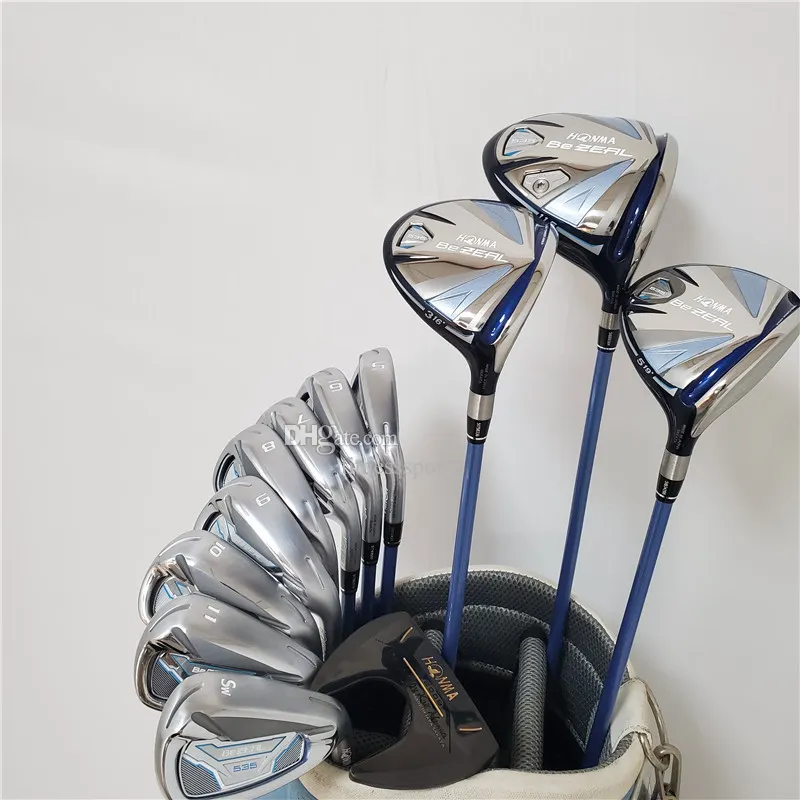 Golf Clubs Forged Female Complete Set HONMA BeZeaL-535 Full Set with Head Covers UPS DHL FEDEX