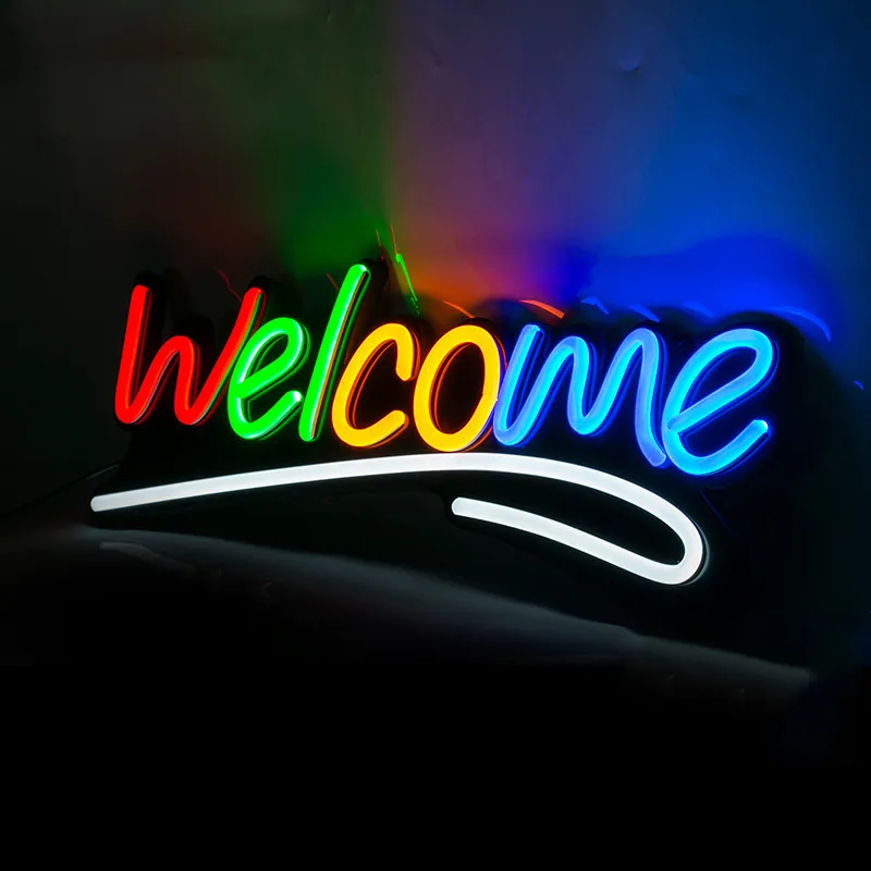 Wholesale Led Light Sign Colorful Neon Lights Marking Movie Theater Decoration Engraving