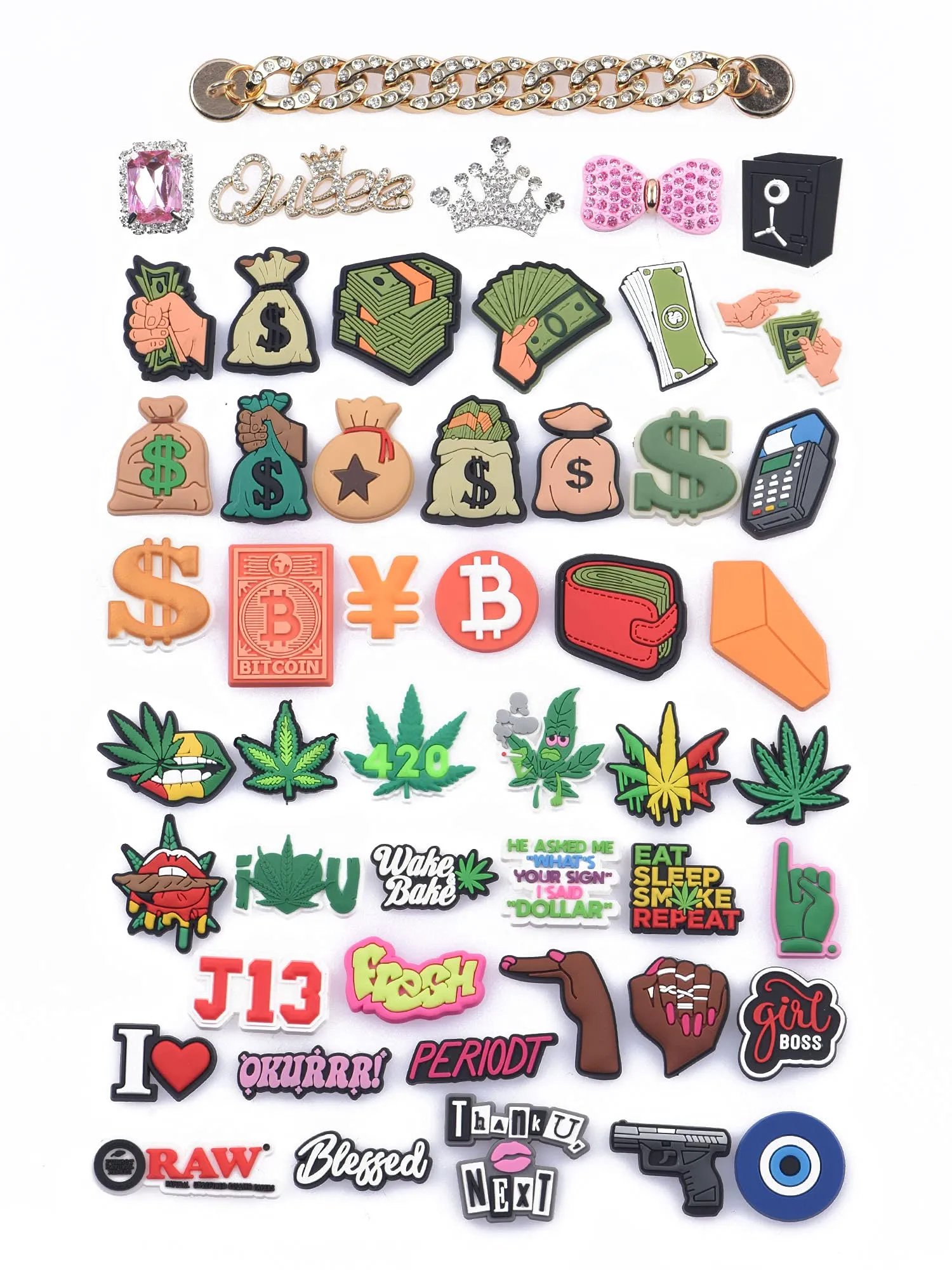Stoner croc charms sale