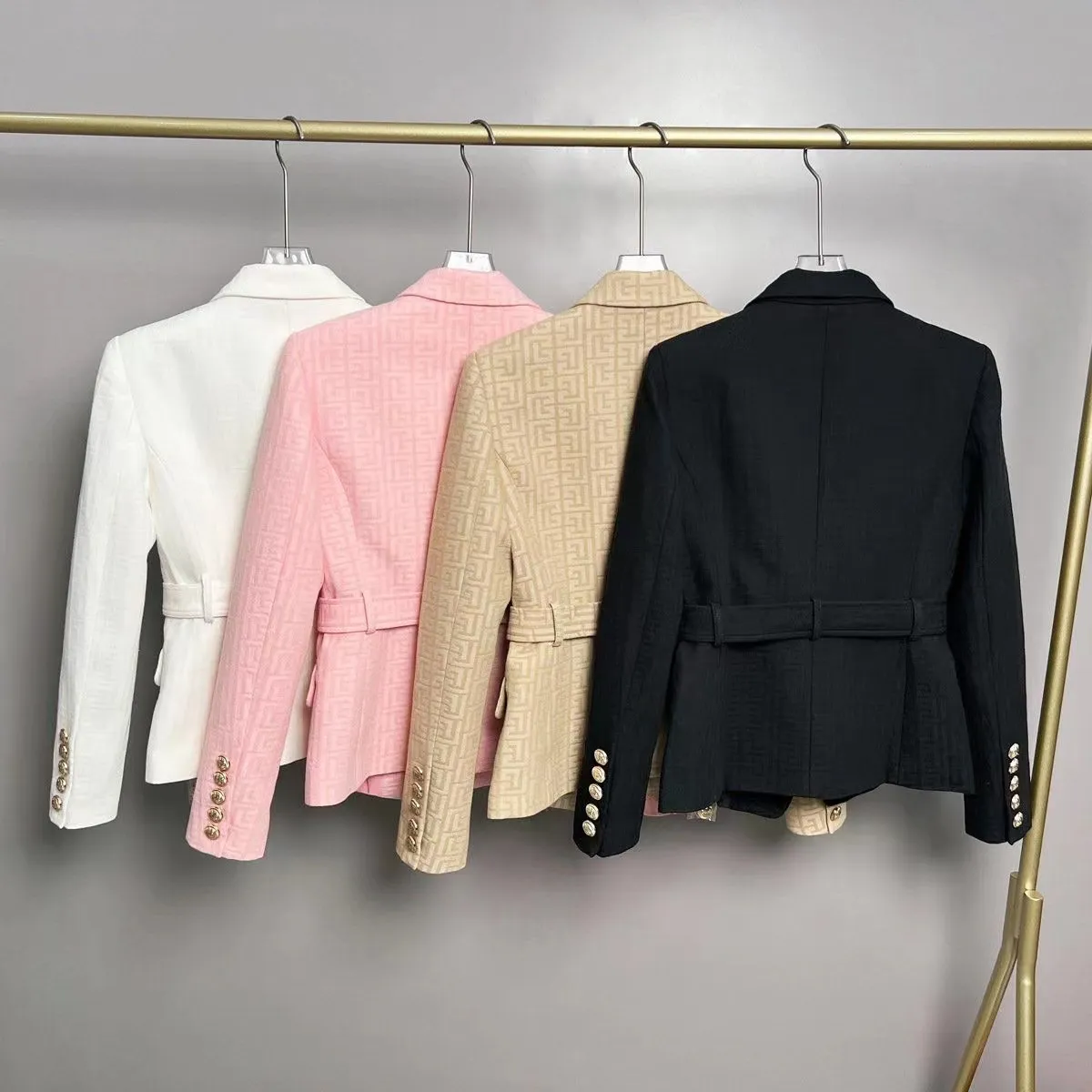 Mode femmes costume vetements de marque blazer B printemps nouveaux hauts publies E132