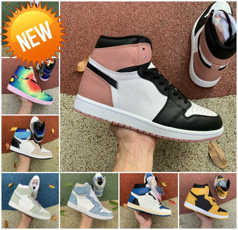 OG 2023 Mens 1 1S OG High University Blue Basketball Shoes Protótipo