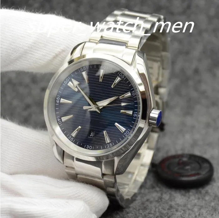 남성 시계 고품질 9 컬러 150m 42mm 자동 기계적 스테인리스 스틸 유리 백 스포츠 바다 남성 시계