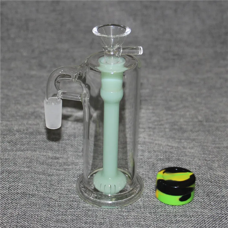 14mm Ashcatcher Glass Ash Catcher Matrix Perc för vattenpipor Bong rökningstillbehör Ashcatchers