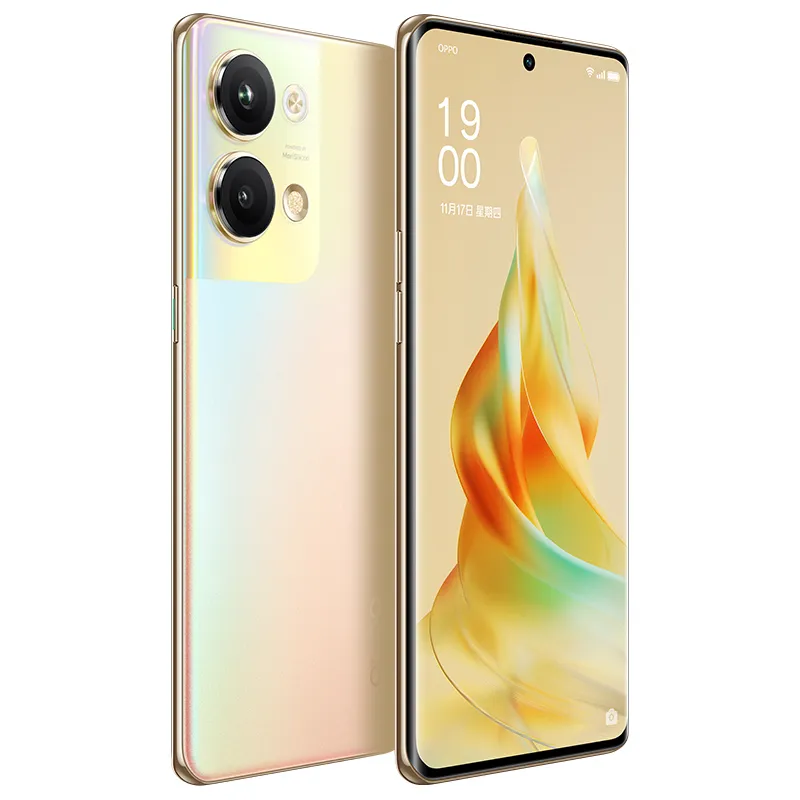 Original Oppo Reno 9 Pro 5G Mobiltelefon Smart 16GB RAM 256 GB 512 GB ROM -dimensitet 8100 Max 50,0MP AI NFC Android 6.7 "120Hz AMOLED FULL SCREEN FINGERPRINT ID FACE -mobiltelefon