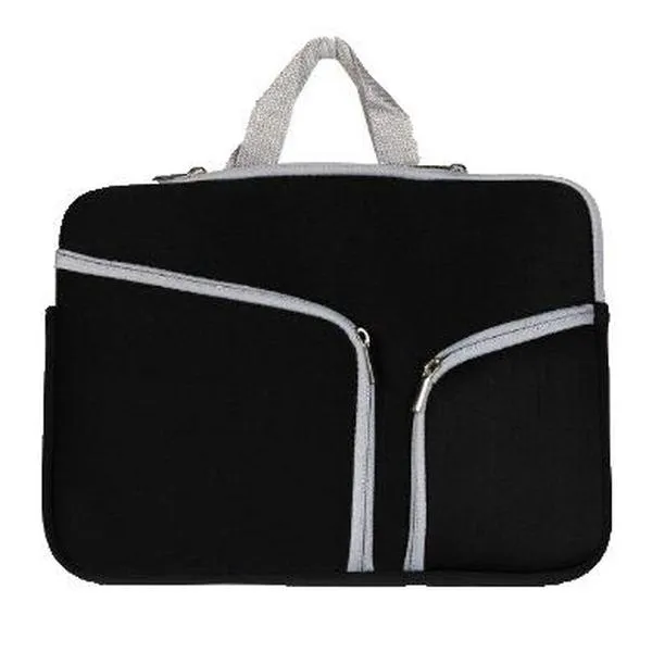 Étui de protection mince pour ordinateur portable, sac à fermeture éclair, pochette à main pour Macbook Air Pro Retina 12 13 15 pouces, sacs de rangement durables