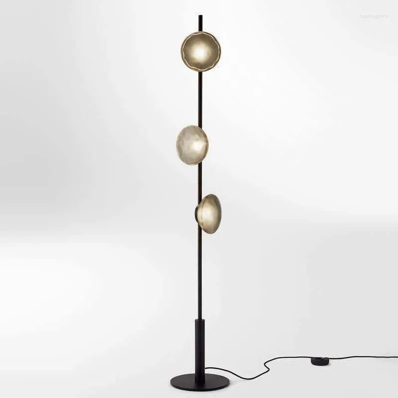 Vloerlampen retro lamp kristal staan ​​modern design kandelabra smeedijzer