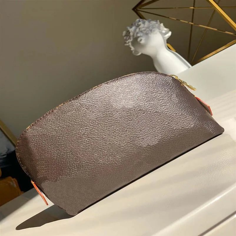 Высококачественные женские косметические сумки туалетная мешочка искренняя кожа