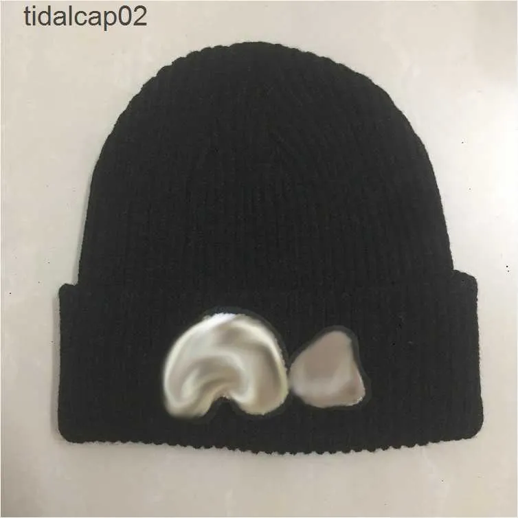 Dzianinowa czapka czapka kreskówka haft haftowe swobodne dłonie dla chłopców dziewczyny zima czapka moda solidna unisex czapka na zewnątrz czaszki czaszki