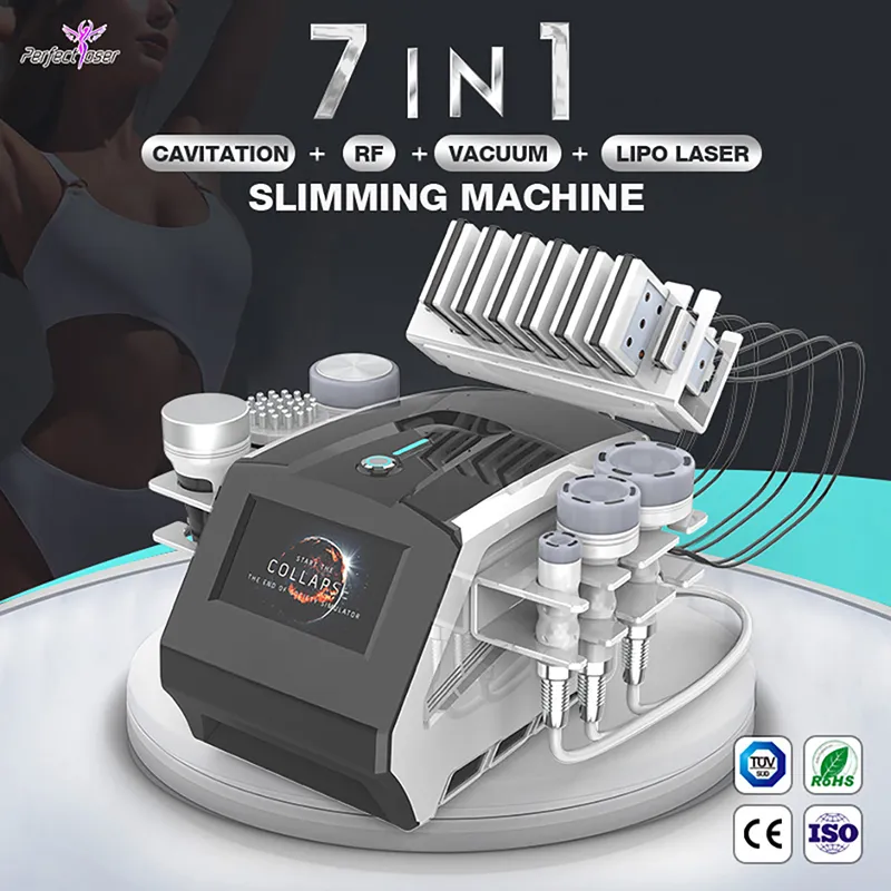 New arrival vacuum cavitation ultrasound therapy machine slimming body lose weight DHL Free ship