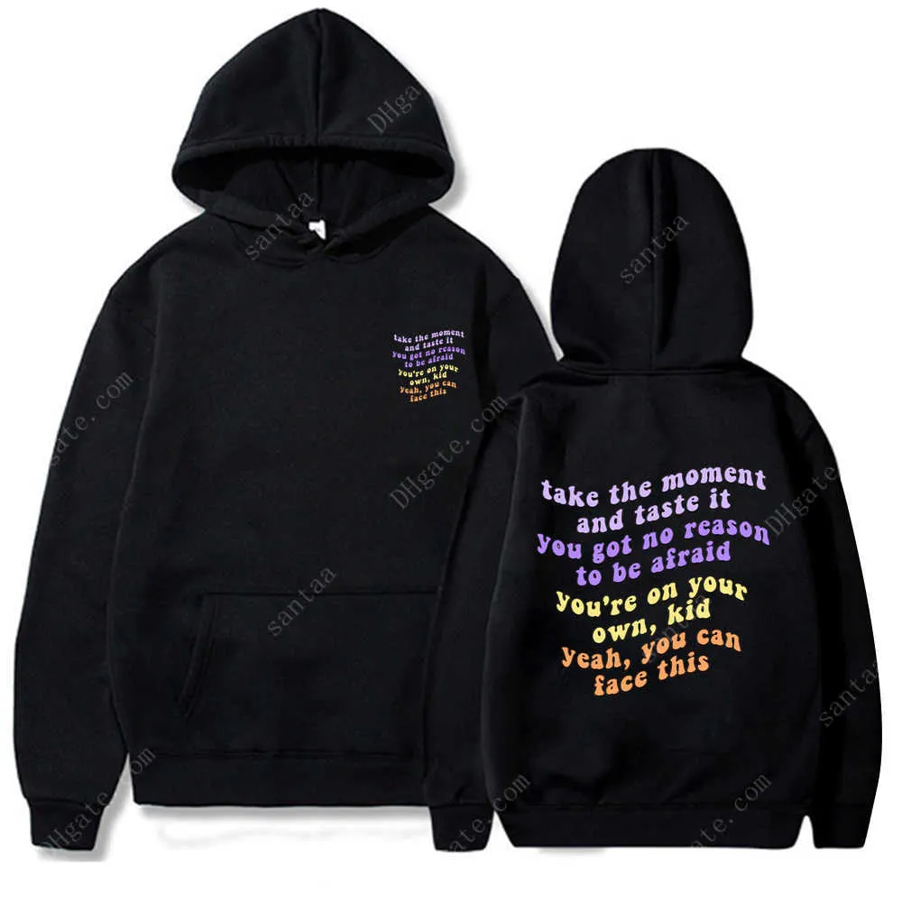 Taylor Midnights Album Swift Hoodie Hip Hop Long Sleeve Streetwear ...