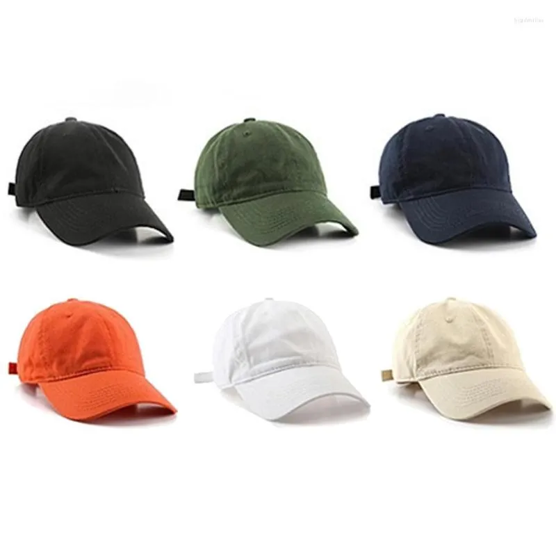 Ball Caps 6 Pack Wholesale Price Cotton Baseball For Women Men Plain Blank Solid Color Panels Adjustable Trendy Outdoor Unisex Hats