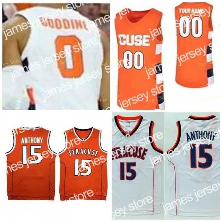 College Basketball Wears Nik1 NCAA College Syracuse Orange Basketball Jersey 32 Nick Giancola 33 Elijah Hughes 34 Bourama Sidibe 35 Buddy Boeheim Custom Stitched