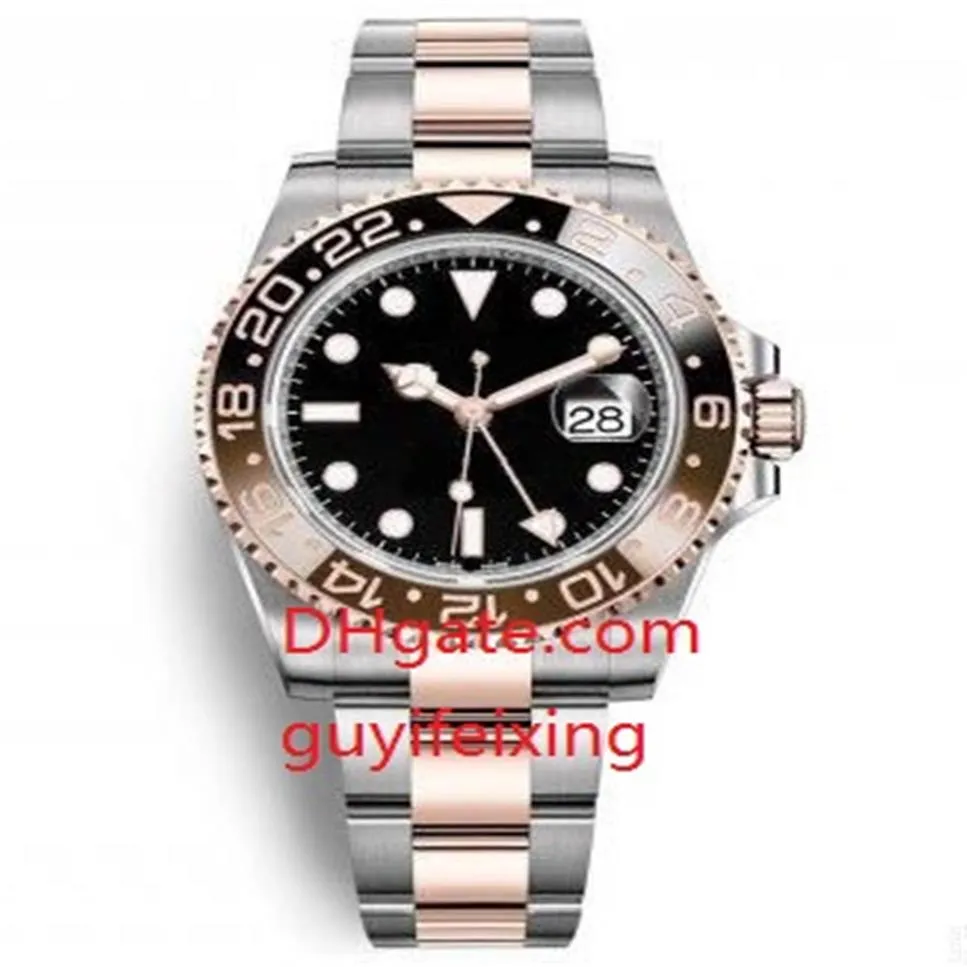 2018 Basel World New mens Wristwatch Ceramic Bezel Stainless Steel Watch 126715 Asia 2831 Automatic movement Mens Date Watches fre306l