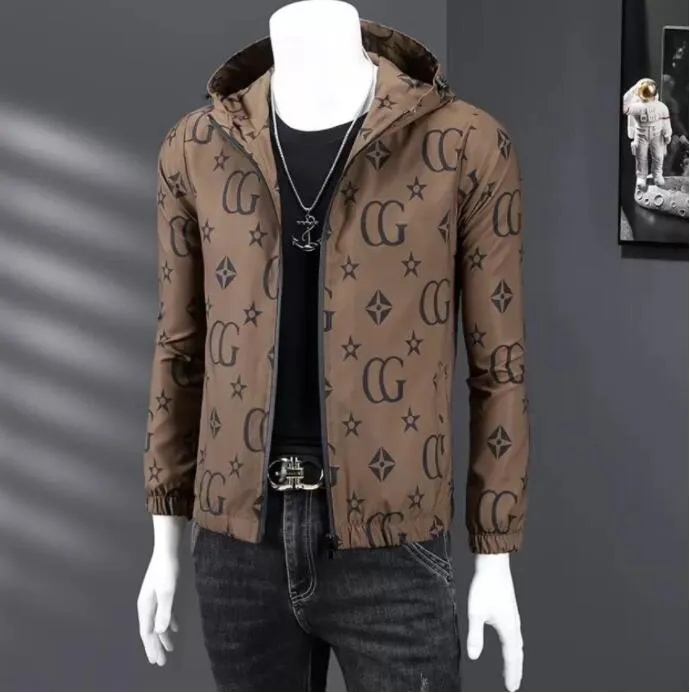 Men's Jackets European Outer Suit Korean Fashion Brand Stand Collar tactical track Jacket Trendy Top Men's Clothing