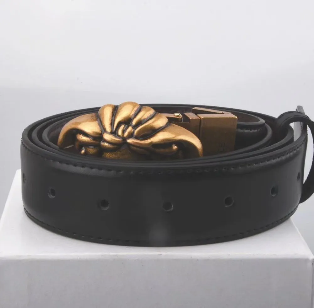 20 color Smooth leather belt luxury belts designer for men big buckle male chastity top fashion mens wholesale