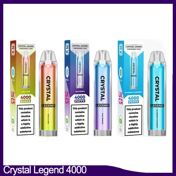 Crystal Bars Legend 4000 Puffs Disposable Vape Pen 2 Without Sky Ski