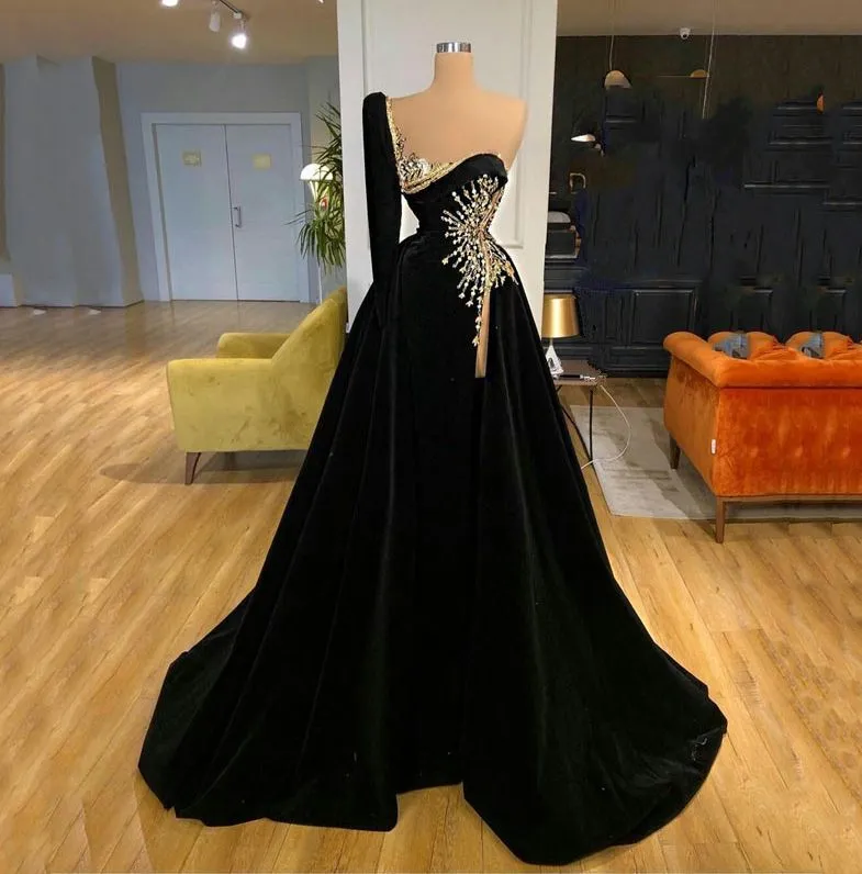 princess polly baby blue dress Brock Collection Black Ruffle Short Sleeve Square Neck Knee Length Velvet Dress main image 1