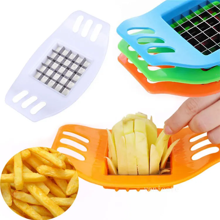 Coupe-bande en acier inoxydable, coupe-pommes de terre et frites, outil de cuisine, trancheurs, accessoires de cuisine, broyeur domestique Portable LT213