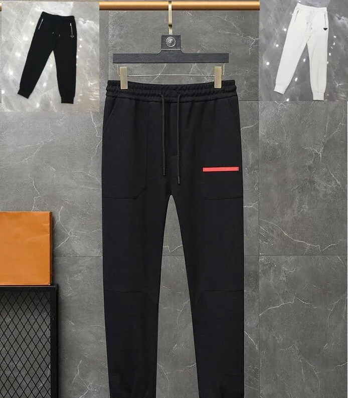 2023mens mode byxor avslappnad brev tryck trycket tr￶jor man andas l￶pande joggar byxa sport gym sweatpant 100% bomullsdesigner byxor