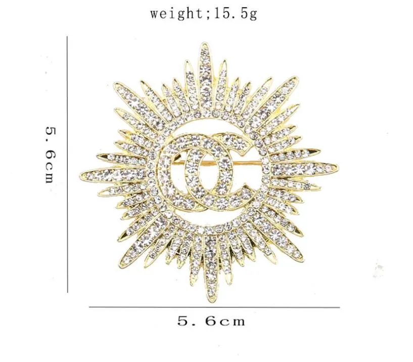 Дизайнерские брендские буквы алмазные броши с геометрическими роскошными женщинами хрустальный стразы Защита жемчужины