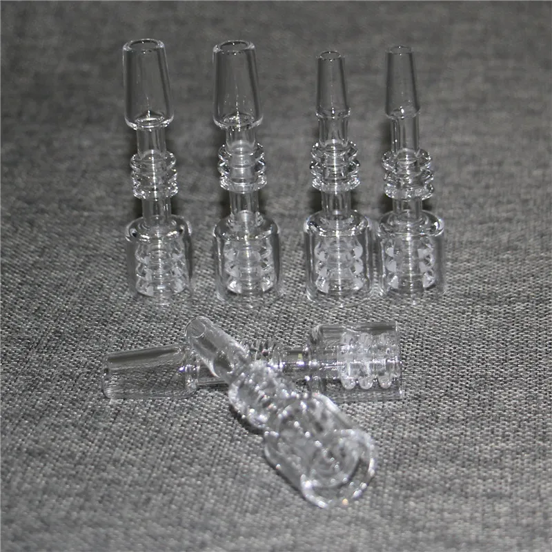 Chiodo maschio senza cupola trasparente da 10 mm 14 mm per narghilè Flat Top Quartz Bangers Diamond Knot Quartz Enail